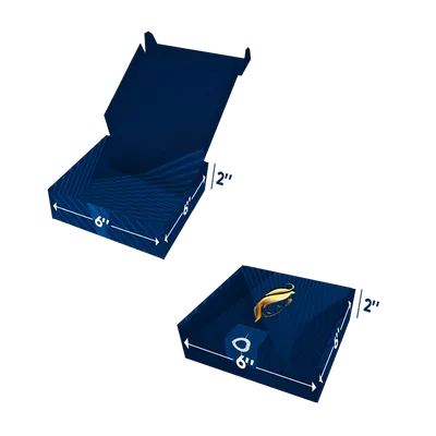 6 in x 6 in x 2 in 6 in x 6 in x 2 in
