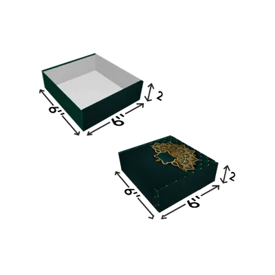 6 in x 6 in x 2 in 6 in x 6 in x 2 in