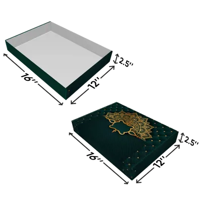 16 in x 12 in x 2.5 in 16 in x 12 in x 2.5 in