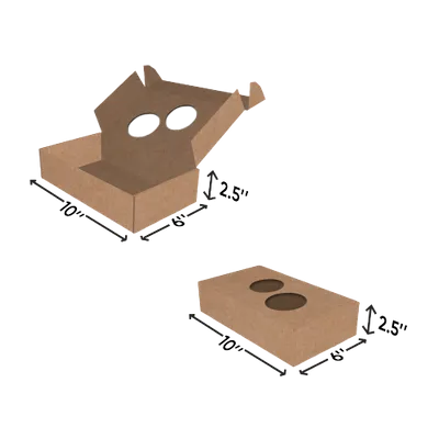 10 in x 6 in x 2.5 in 10 in x 6 in x 2.5 in