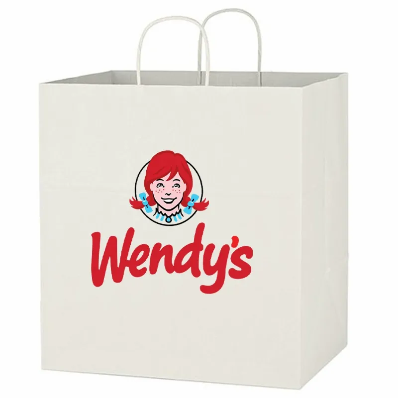 White Paper Shopping Bags (Printed) Online