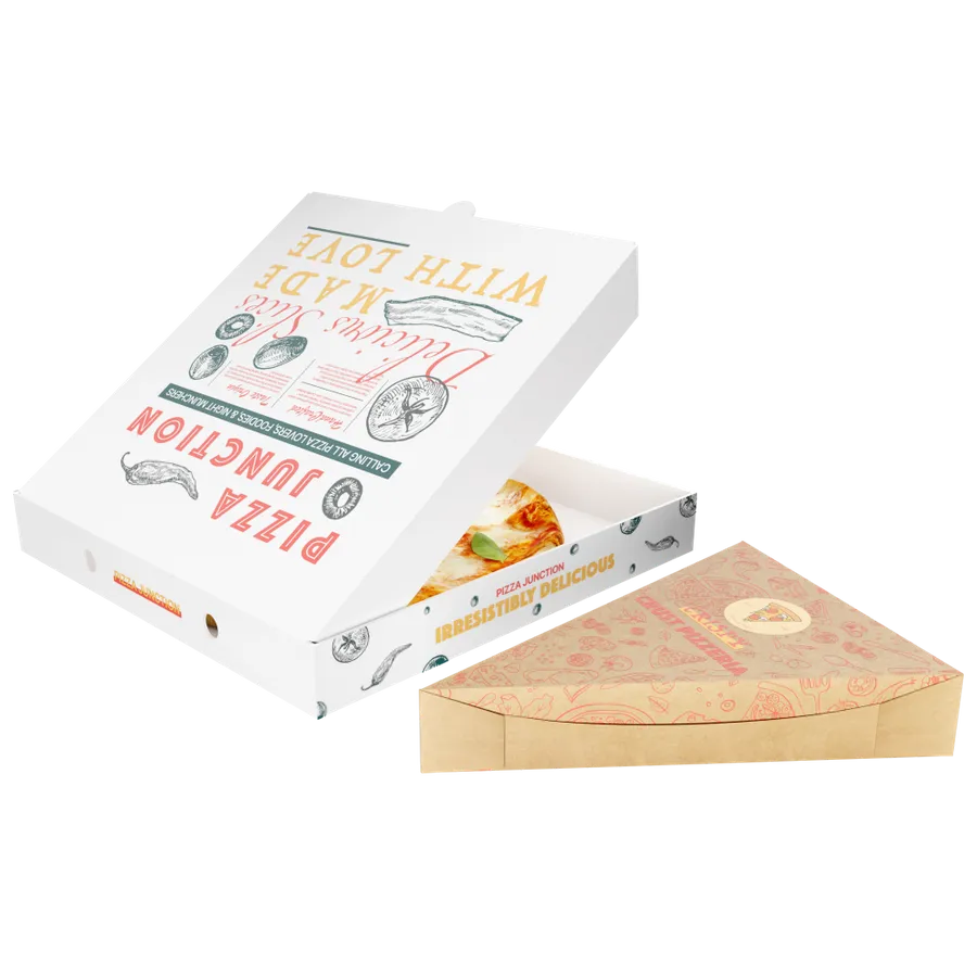 Custom Pizza Food Box - Custom Napkins Now